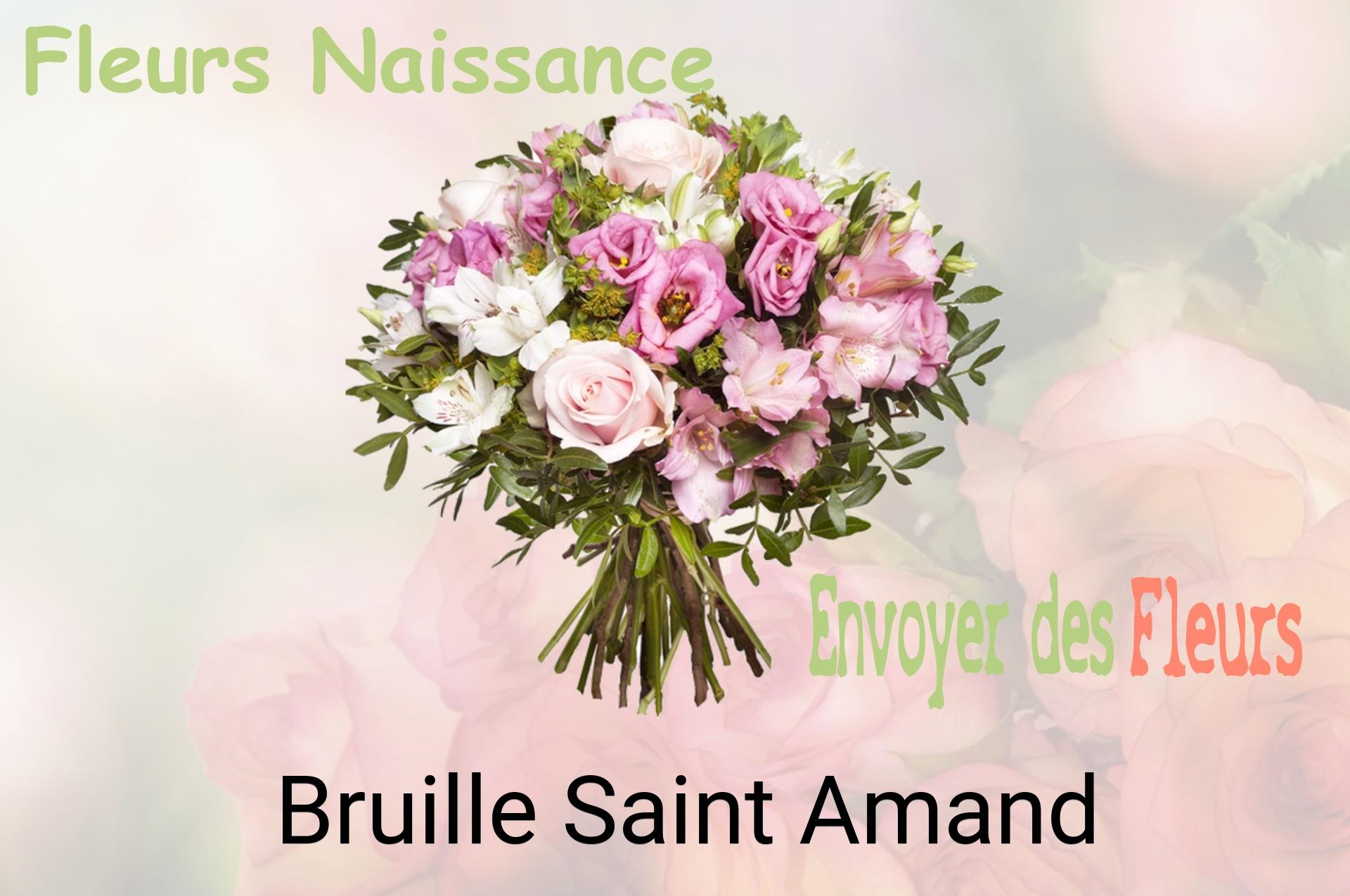 Bouquet de fleurs de naissance livré à Bruille-Saint-Amand