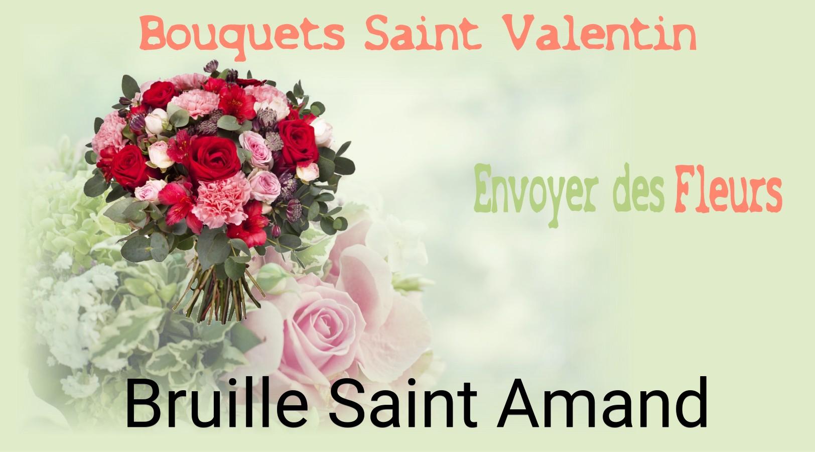 Roses de Saint-Valentin livrées à Bruille-Saint-Amand